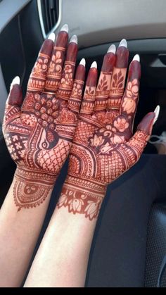stylish teej mehndi designs